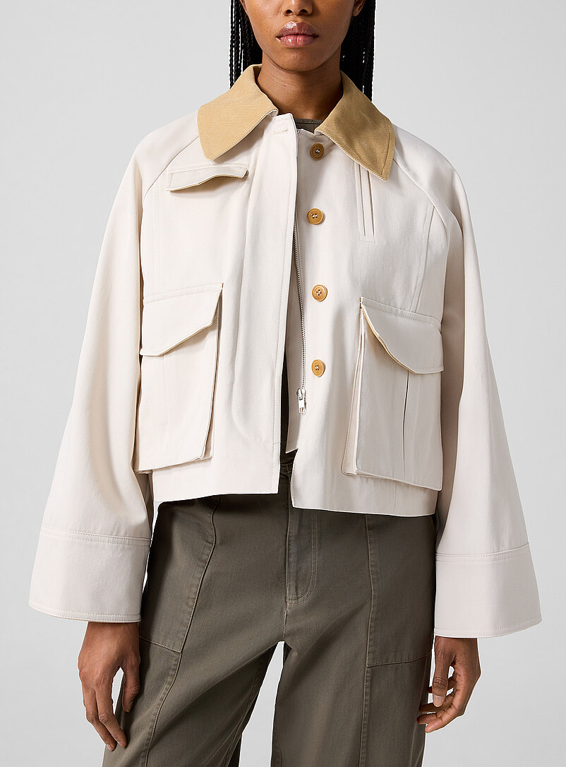 Gaby cotton short car coat product image 3