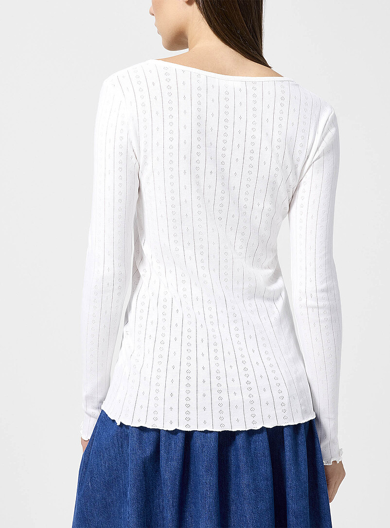 Edie pointelle T-shirt product image 3