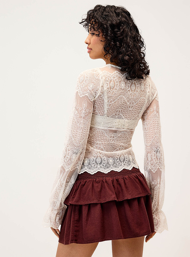 Romantic lace blouse product image 3