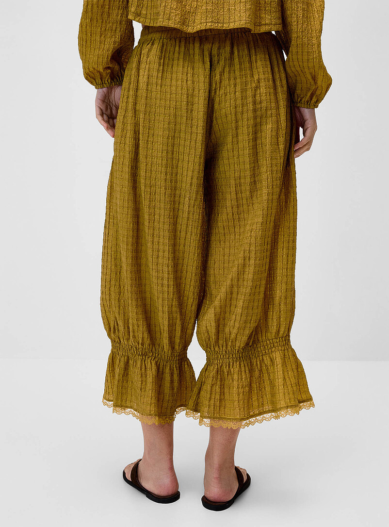Checkered bloomer pant product image 3