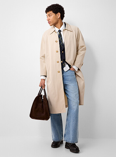 Le trench long essentiel