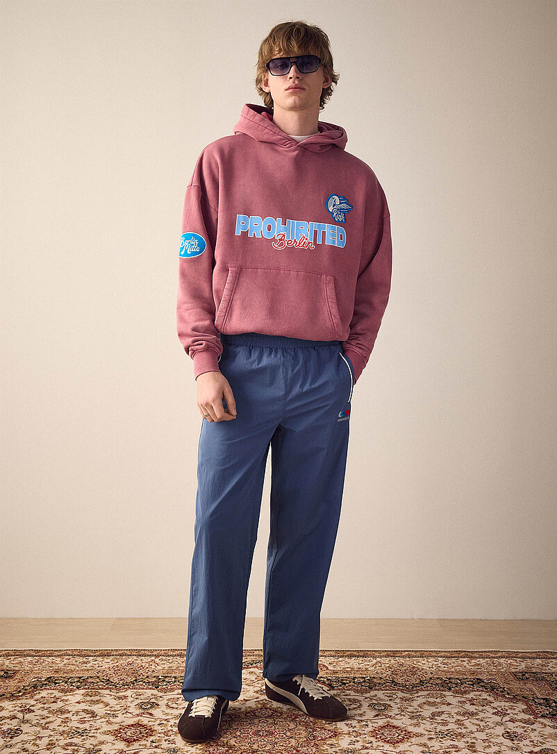 In a Rush faded hoodie product image (primary)