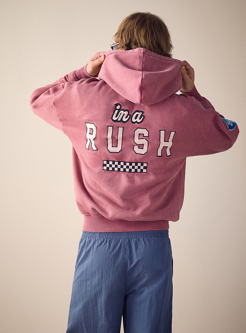 In a Rush faded hoodie product image 2