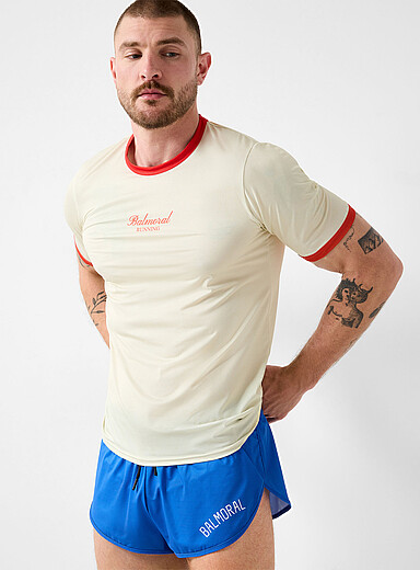 Plaza Ringer contrast trim T-shirt