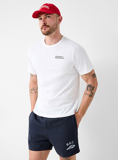 Le t-shirt imprim&eacute; nautique Athleisure