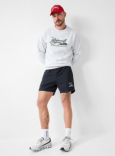 Le short pur coton Sports Club