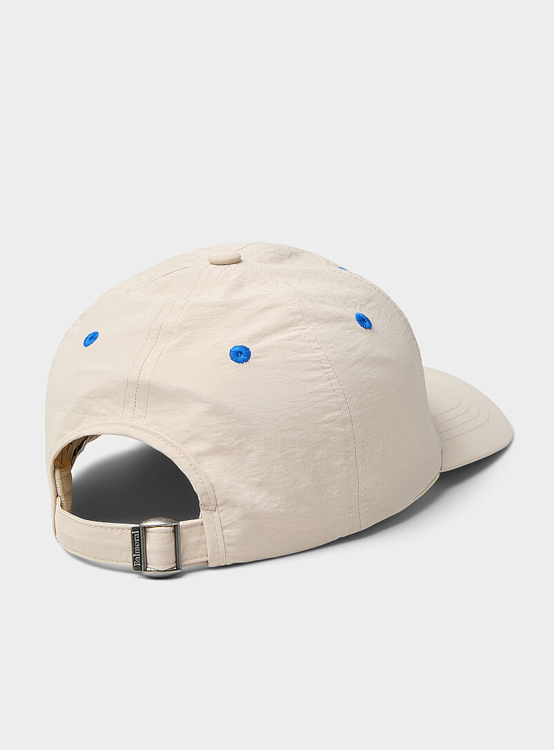 Balmoral: La casquette nylon brod&eacute;e Aberdeen Sable pour femme