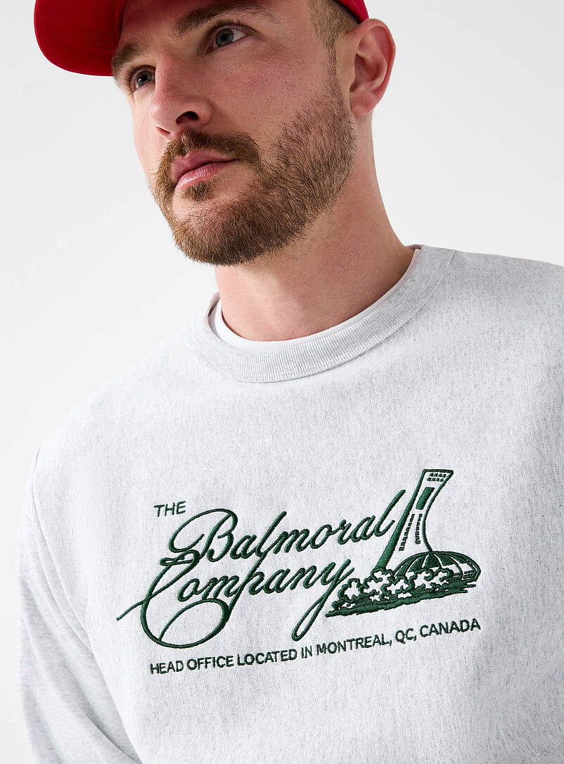 Stadium embroidered-logo crew-neck sweatshirt product image 2