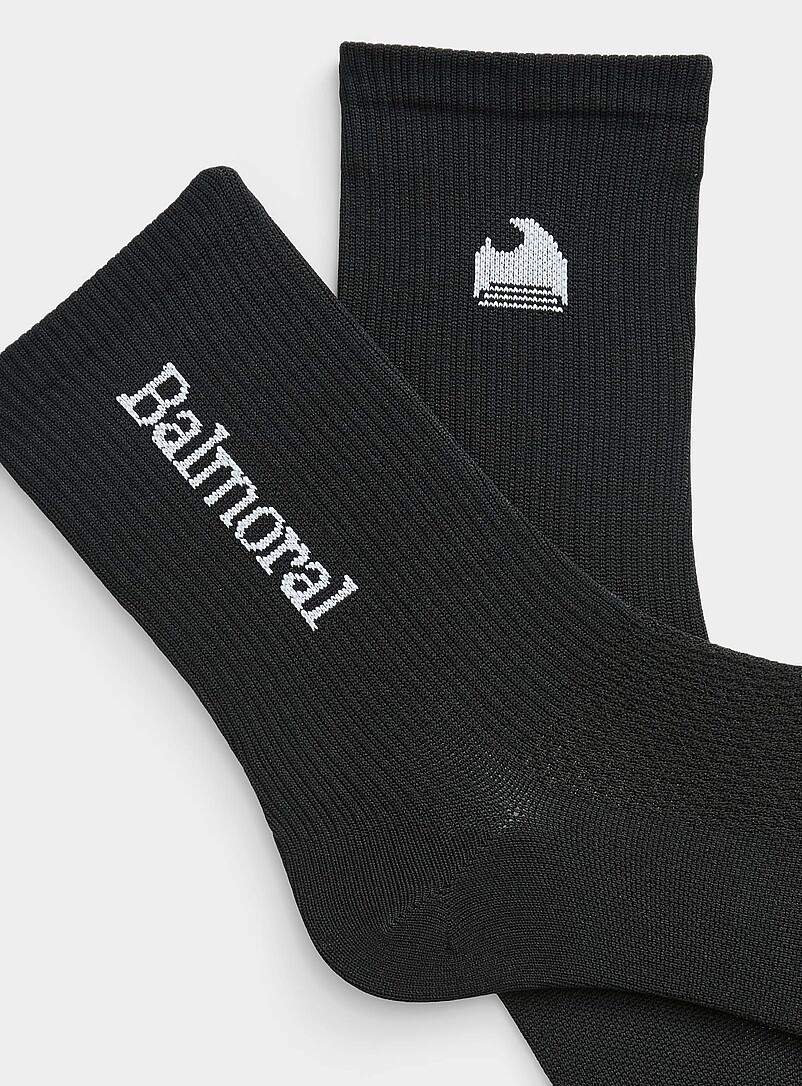 Logo ribbed ankle socks product image 2