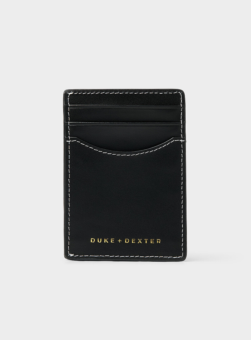 Duke + Dexter: Le porte-cartes imprim&eacute; squelette Van Gogh Assorti pour homme