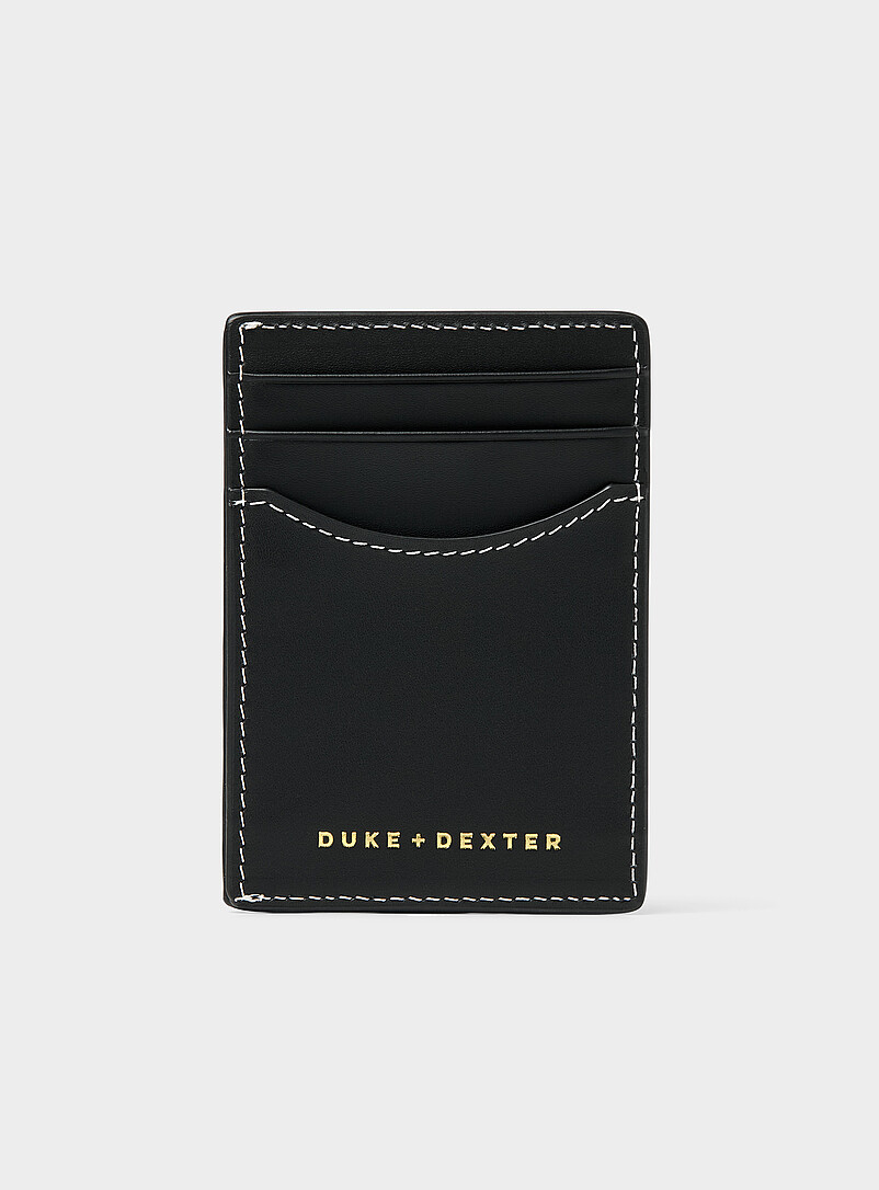 Duke + Dexter: Le porte-cartes imprim&eacute; serpent Assorti pour homme
