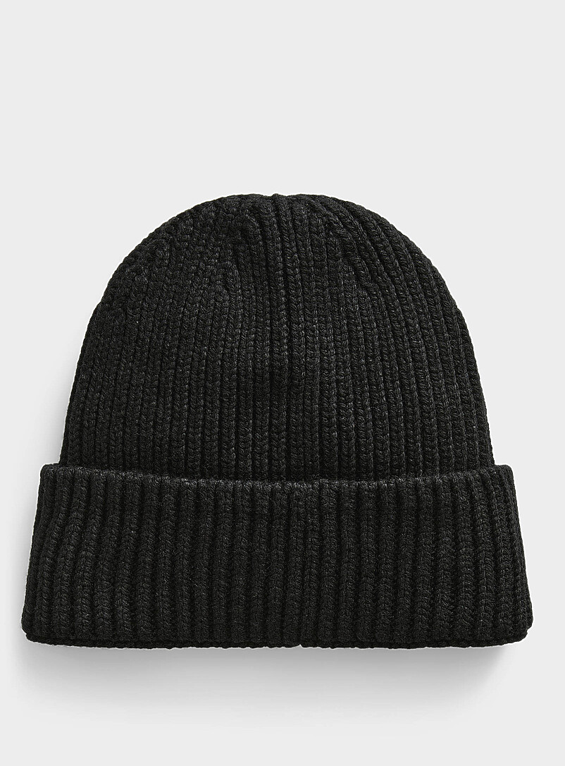 La tuque tricot dense laine mérinos | Unio Hamburg | Tuques, Bérets et ...
