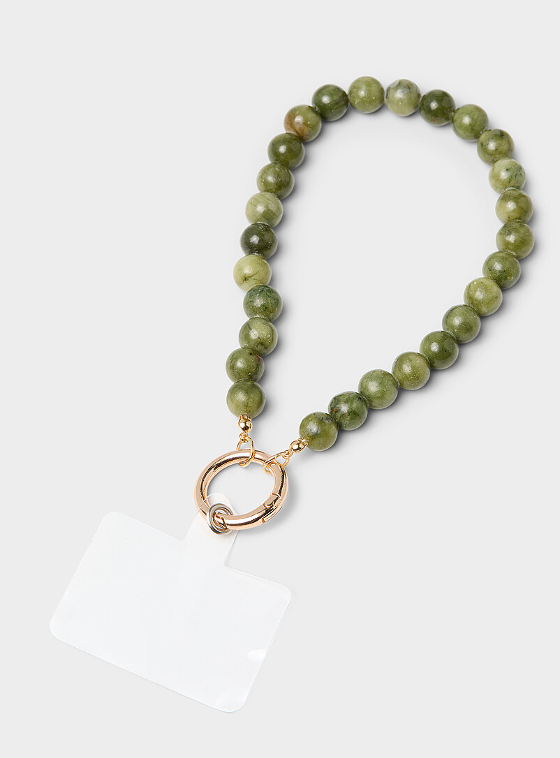 Natural stone phone wristlet product image 2