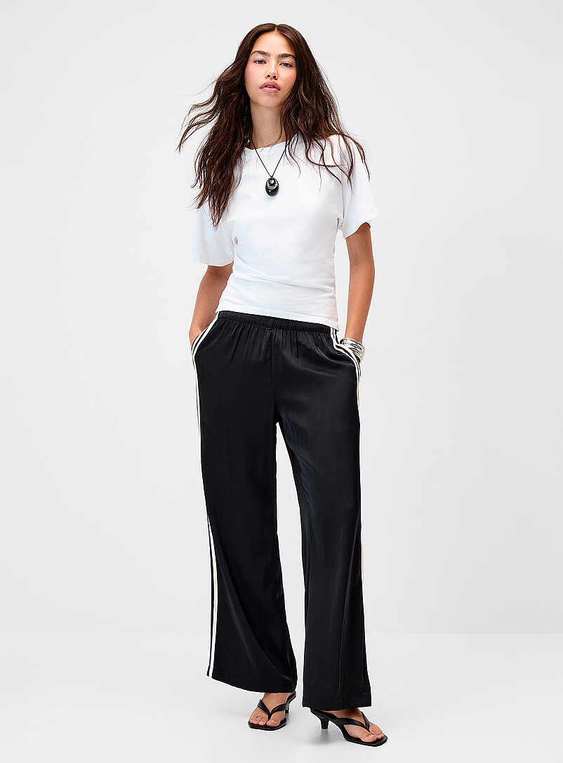 Satin Track Pant