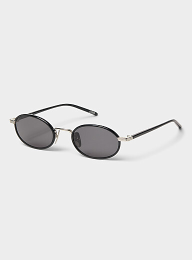 Lea narrow oval sunglasses