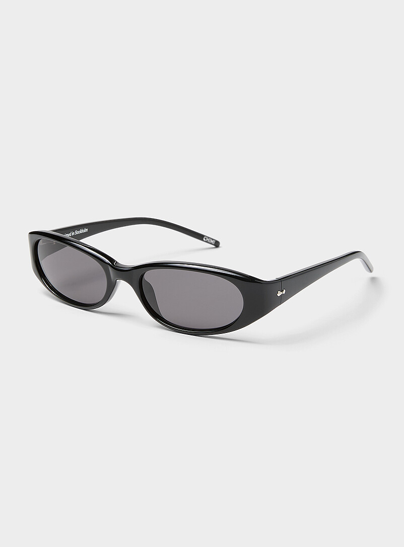 Dele Narrow Oval Sunglasses