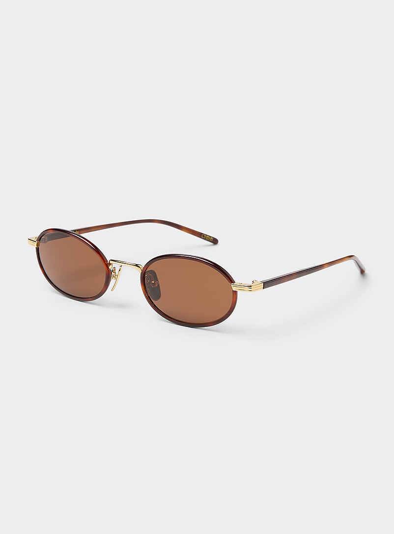 Lea narrow oval sunglasses product image (primary)