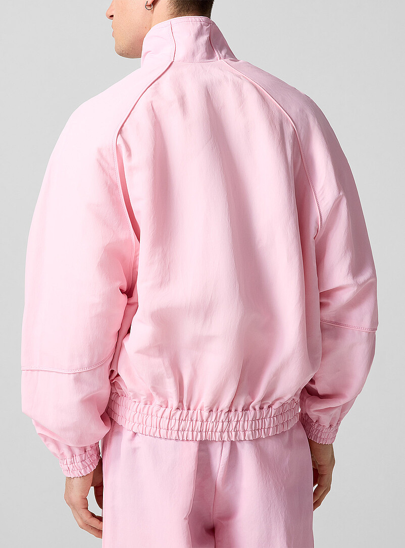 Ruff Rider pink track jacket | Willy Chavarria | | Simons