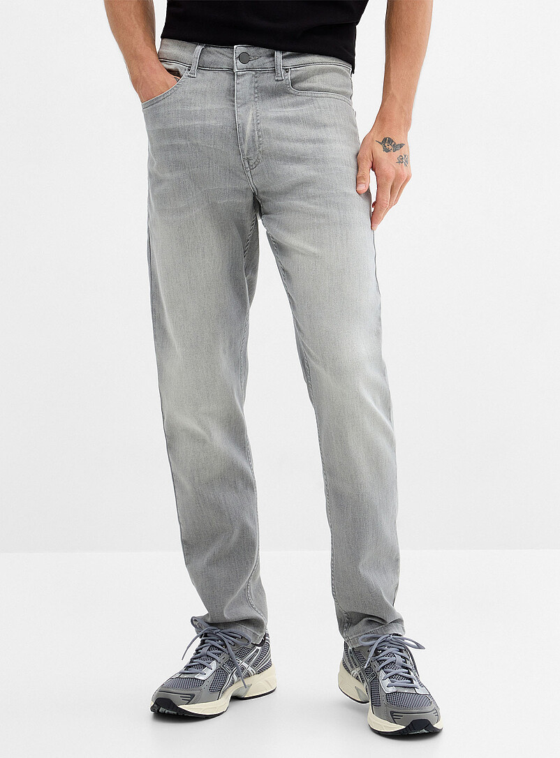 Minimalist ash-grey jean Stockholm fit - Slim product image 2