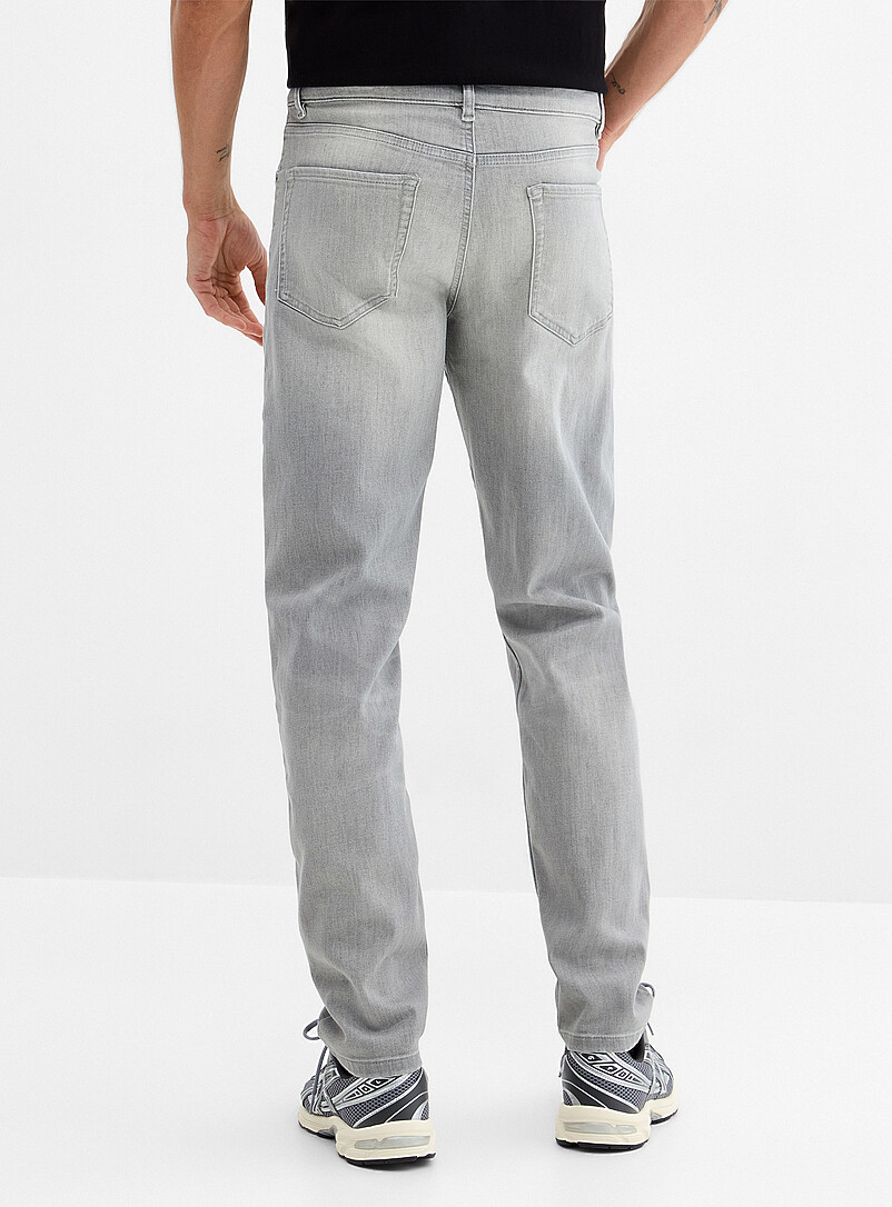 Minimalist ash-grey jean Stockholm fit - Slim product image 3