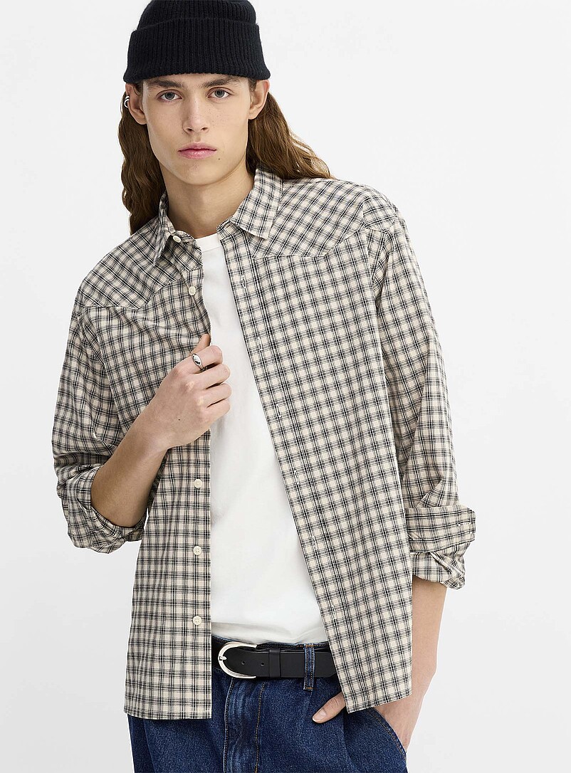 Chemise Décontractée Scotch & Soda à Carreaux - Taille S, Manches Longues, Neuf Avec étiquettes
