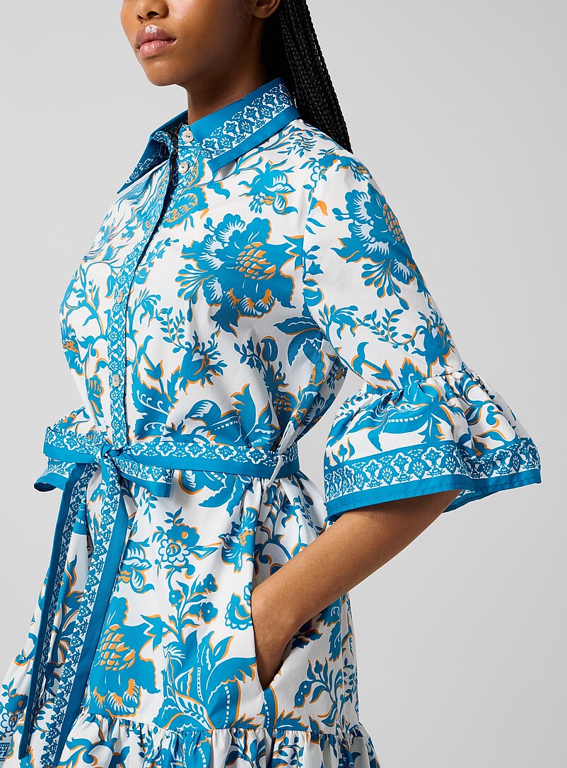 Ornamental flowers shirtdress product image 2