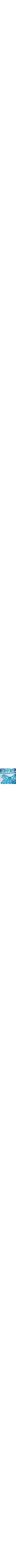 Bleu à motifs