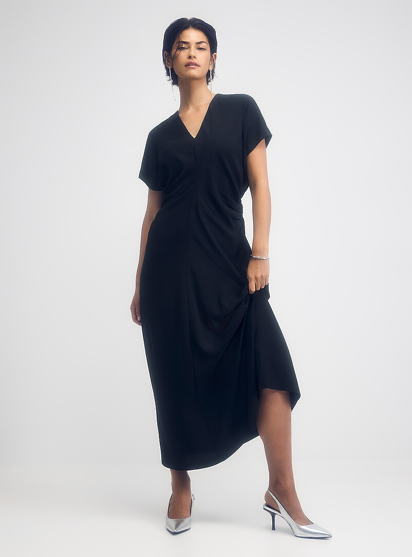Simons Ruffle Robe Robes longues et Robes maxi pour Femme | Simons Canada
