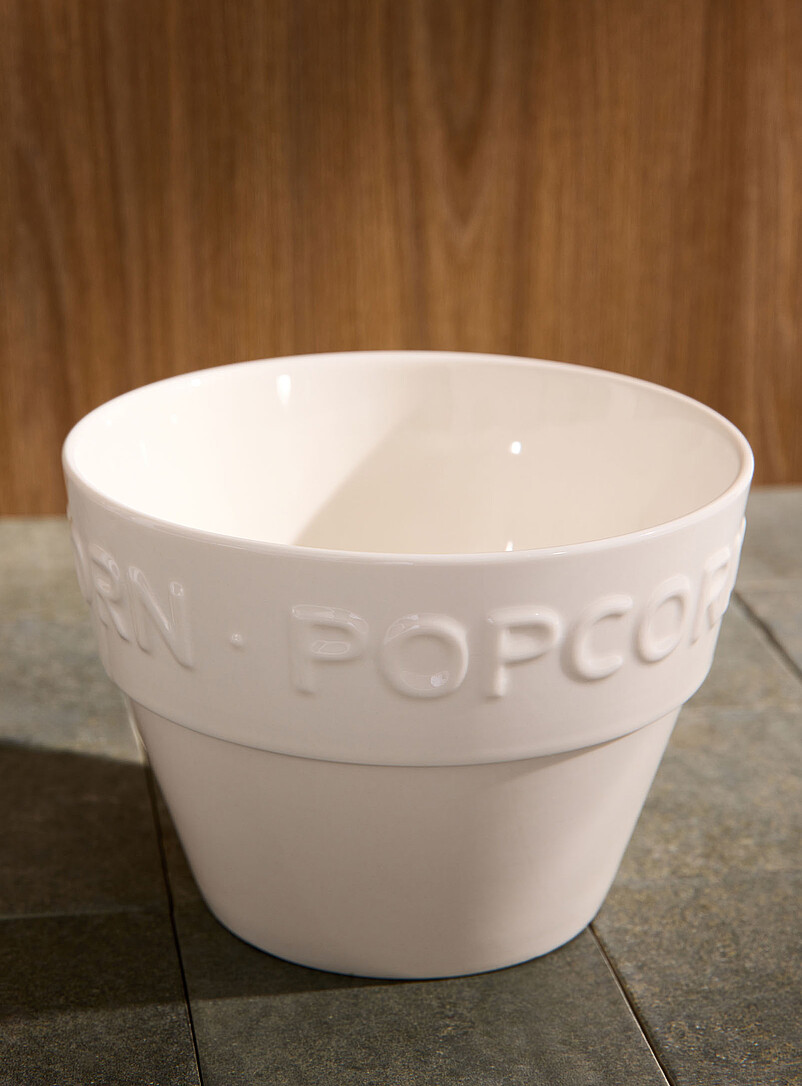 Ceramic popcorn bowl product image 2