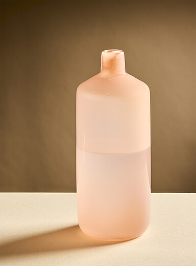La carafe color&eacute;e verre souffl&eacute;