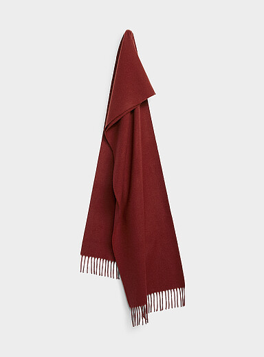 Écharpe Cachemire Umo Lorenzo - Motif Carreaux - 178x30cm - Homme/Femme