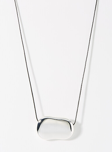 Le collier argent Julia