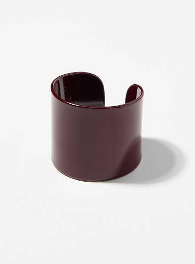 Le large bracelet jonc ouvert Marbella