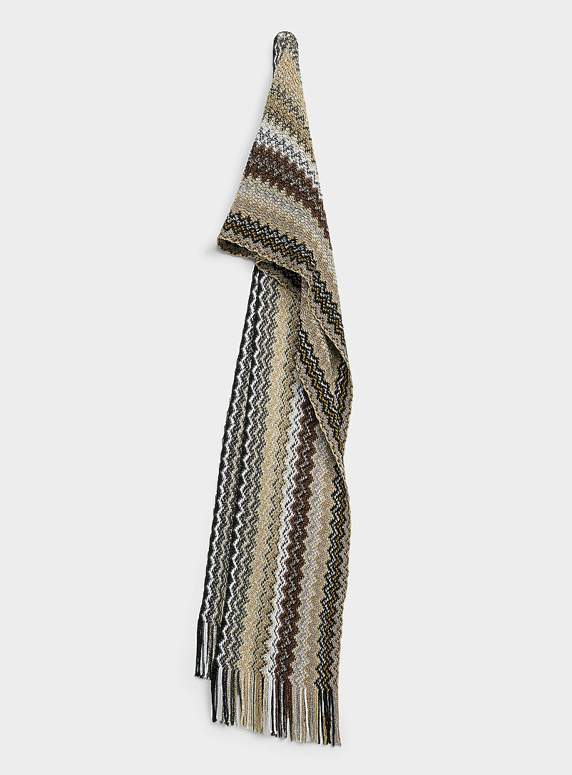 Brilliant zigzag scarf | Missoni | | Simons