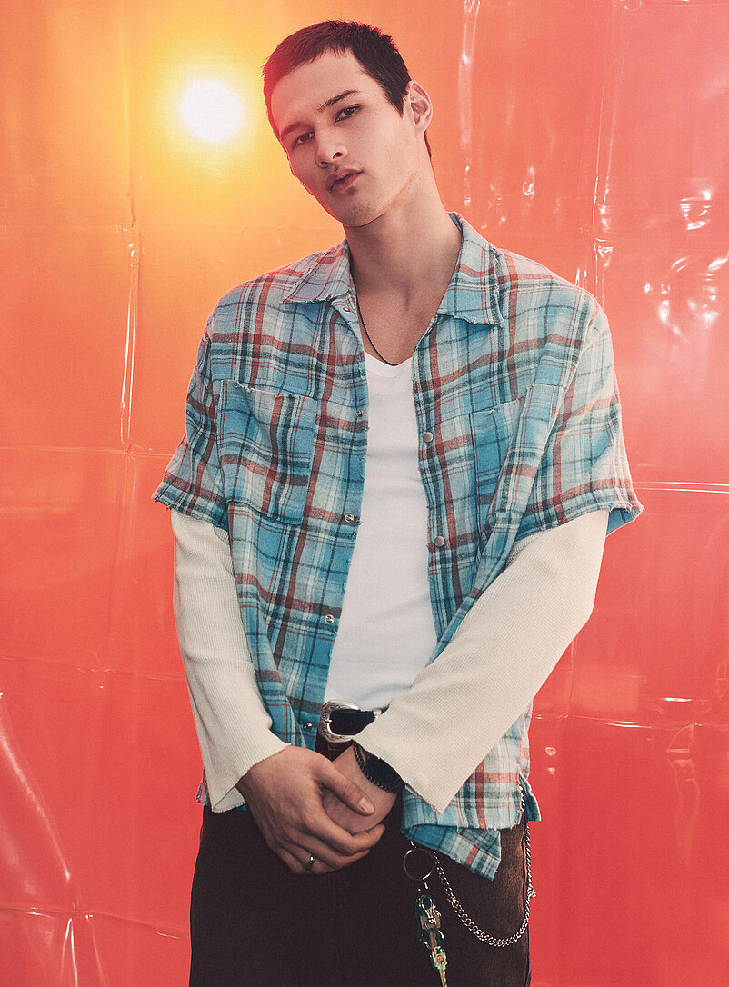 Fooler Plaid Shirt Imported From Seoul