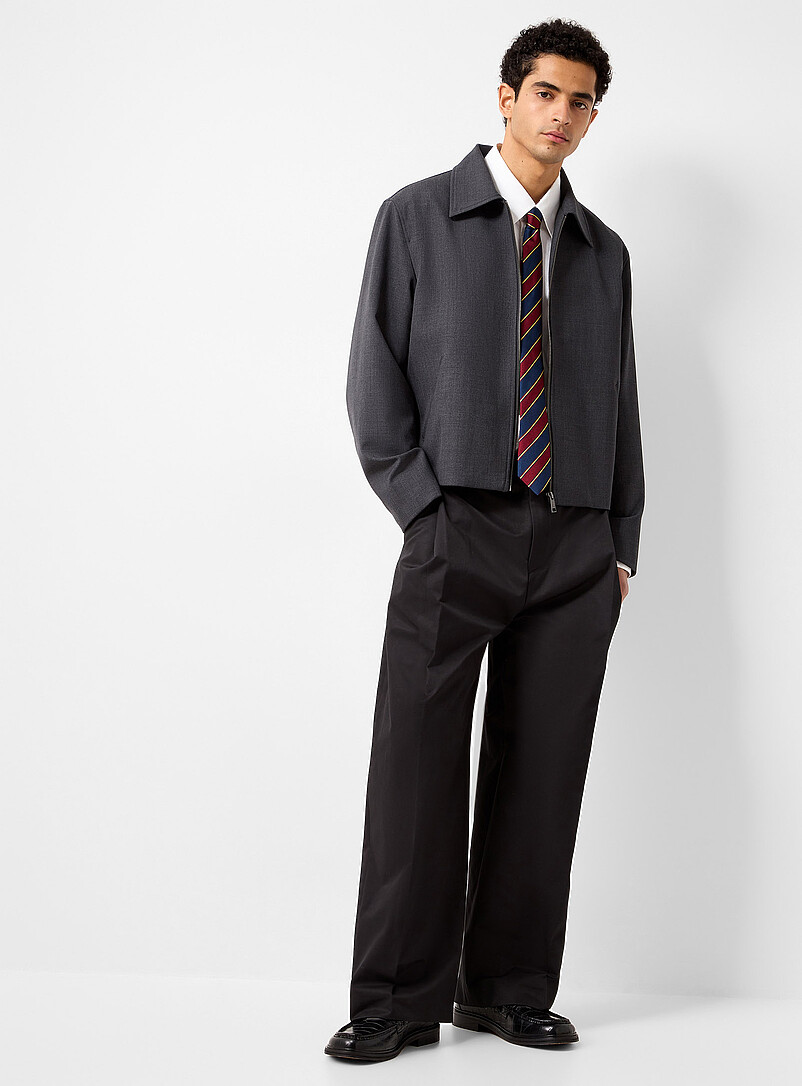 Belted Pleated Pant Imported From Seoul Loose Fit