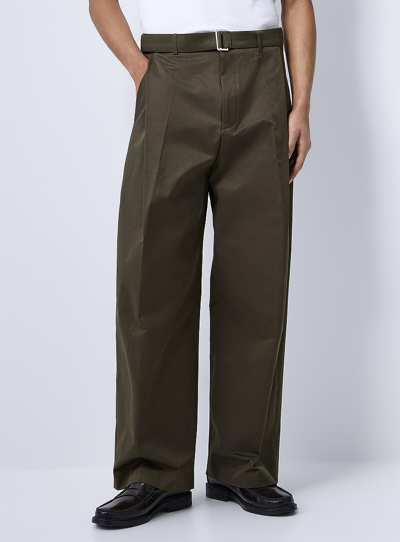 Belted pleated pant Imported from Seoul Loose fit product image 2