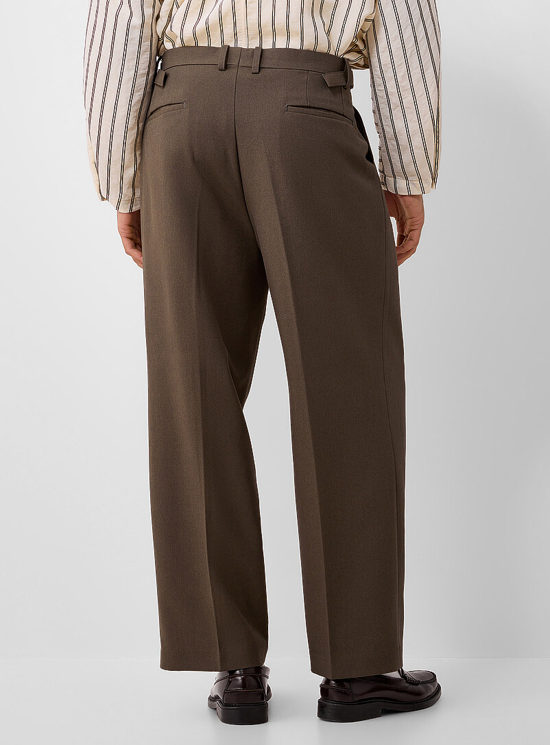 Heather pleated pant Loose fit Imported from Seoul product image 3