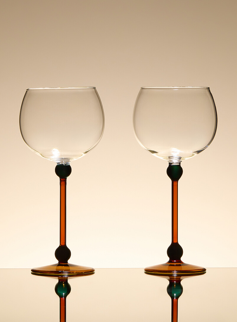 Colour-pop balls wine glasses Set of 2 product image 2