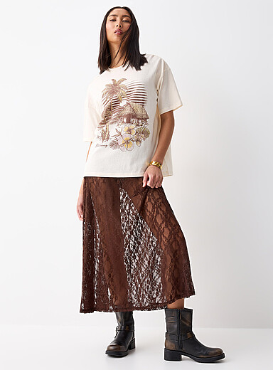 Oversize sunset tee