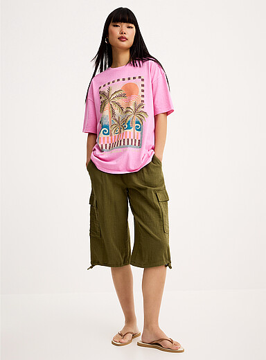 Le t-shirt rose Feel The Heat