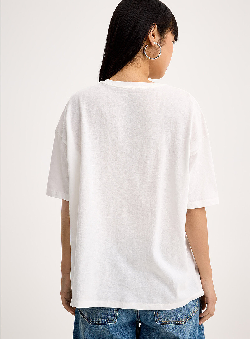 Billabong: Le t-shirt piments forts Blanc pour femme
