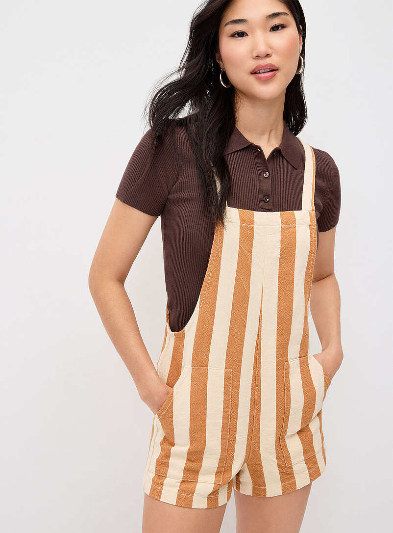 Patch pockets denim romper product image 2