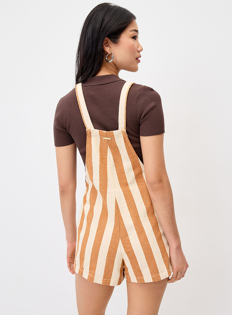 Patch pockets denim romper product image 3