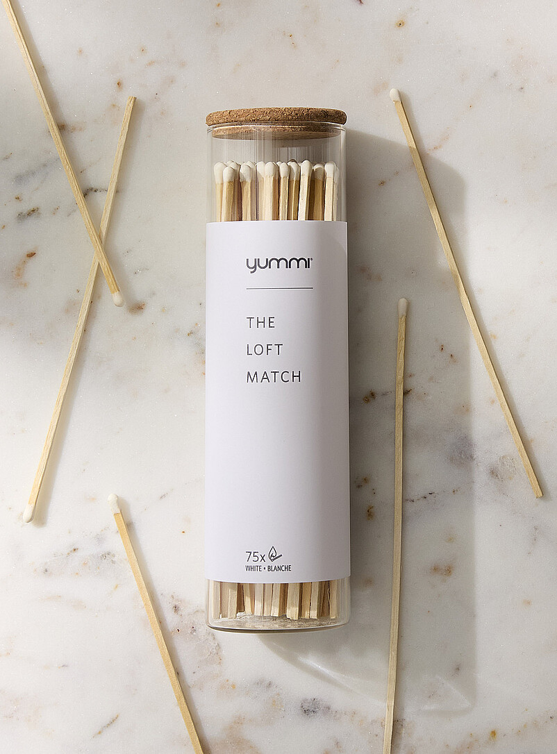 The Loft Match glass match holder Set of 75 product image (primary)