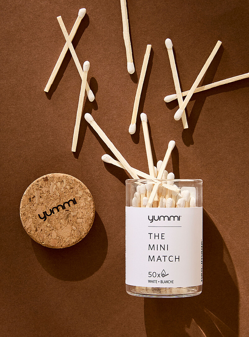 Mini Match glass match holder Set of 50 product image (primary)
