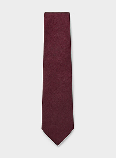 La cravate twill unie