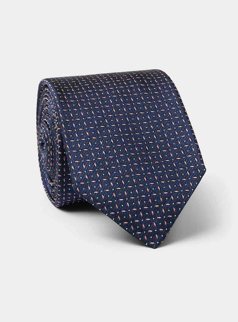Geo Mini-Pattern Tie