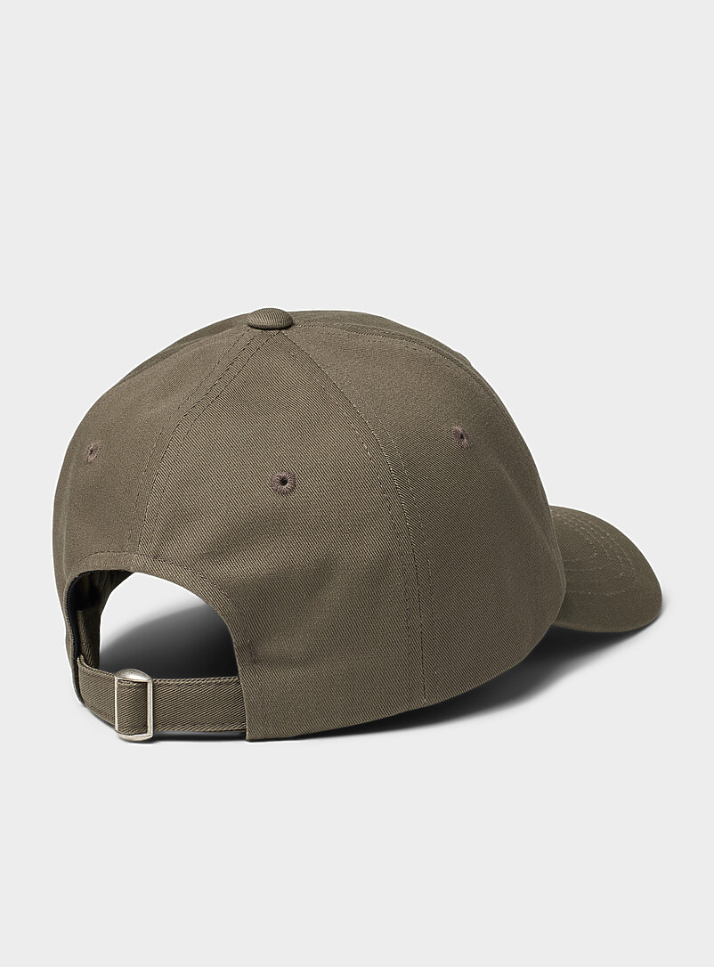 Le 31: La casquette minimaliste twill uni <b>Importation de S&eacute;oul</b> Noir pour homme