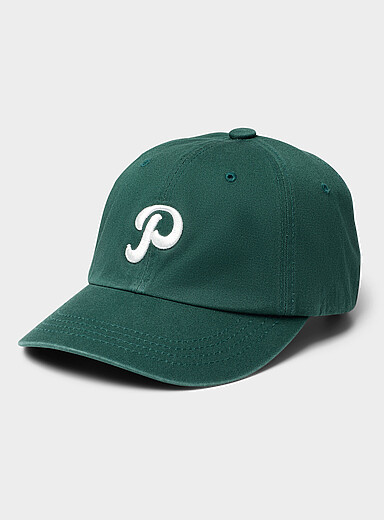 P embroidery dad cap <b>Imported from Seoul</b>